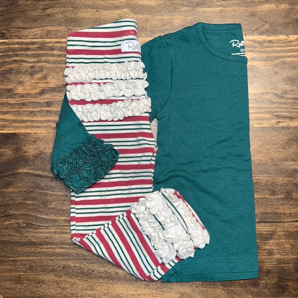 Ruffle Butts Holiday Outfit | Christmas Outfit | Baby and Toddler Outfit